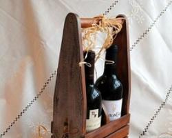 Şarap şişeleri: formun tarihçesi Menü kartı şeklindeki etiket