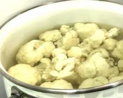 Preserving cauliflower for the winter - preparation recipes